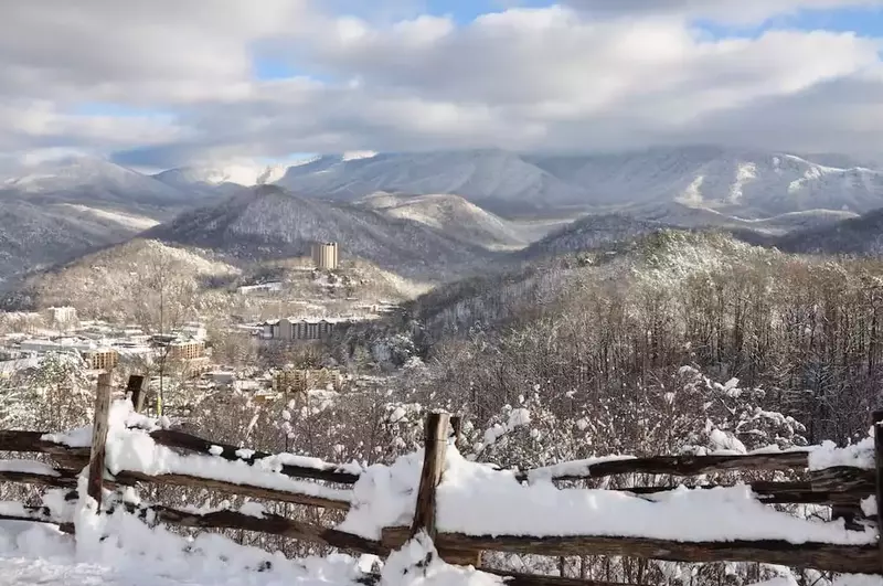 Gatlinburg snow