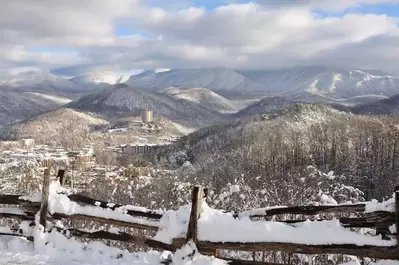 Gatlinburg snow