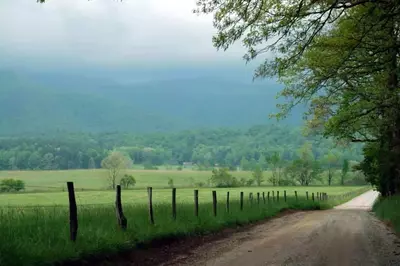 cades cove in the smoky mountains