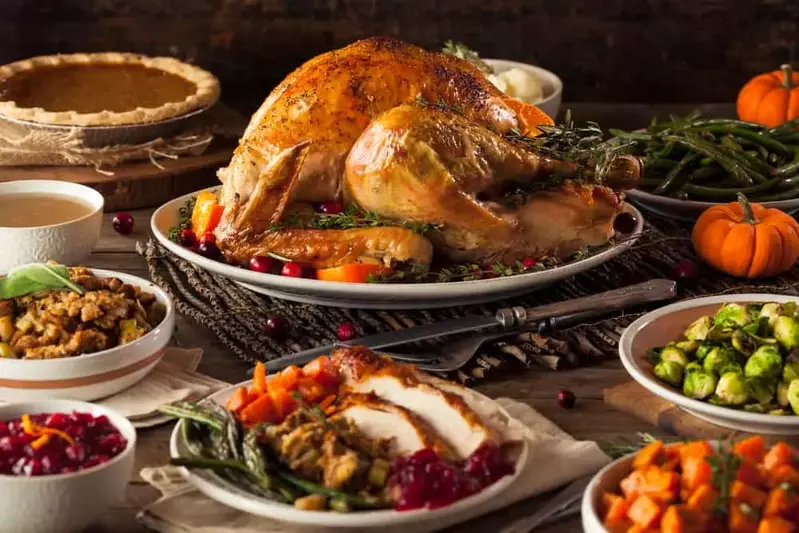 thanksgiving dinner food