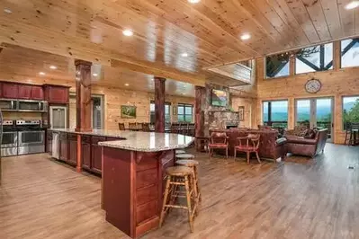 family reunion cabin kitchen