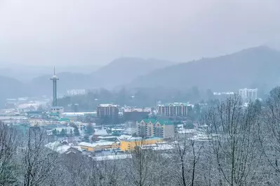 Gatlinburg in the winter