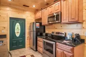 cabin kitchen