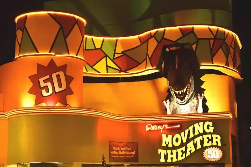Ripley's moving theater in gatlinburg
