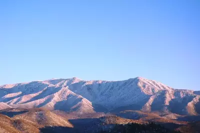 A snowy mt. leconte