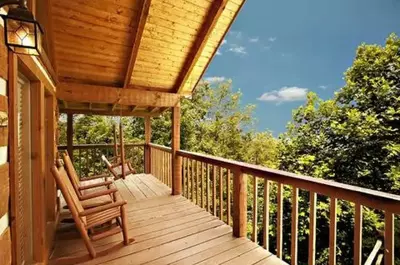 view from Lovesong cabin