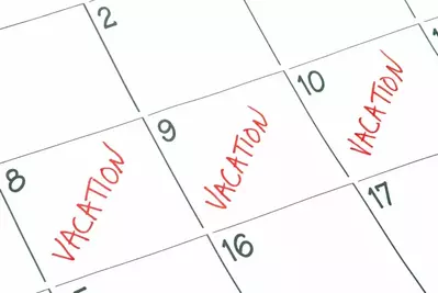 Vacation calendar