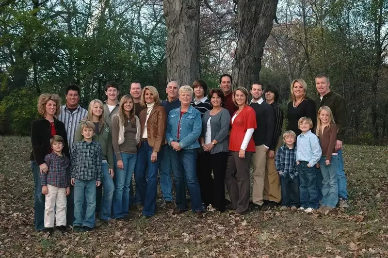 Family reunion at a large cabin rental near Gatlinburg TN