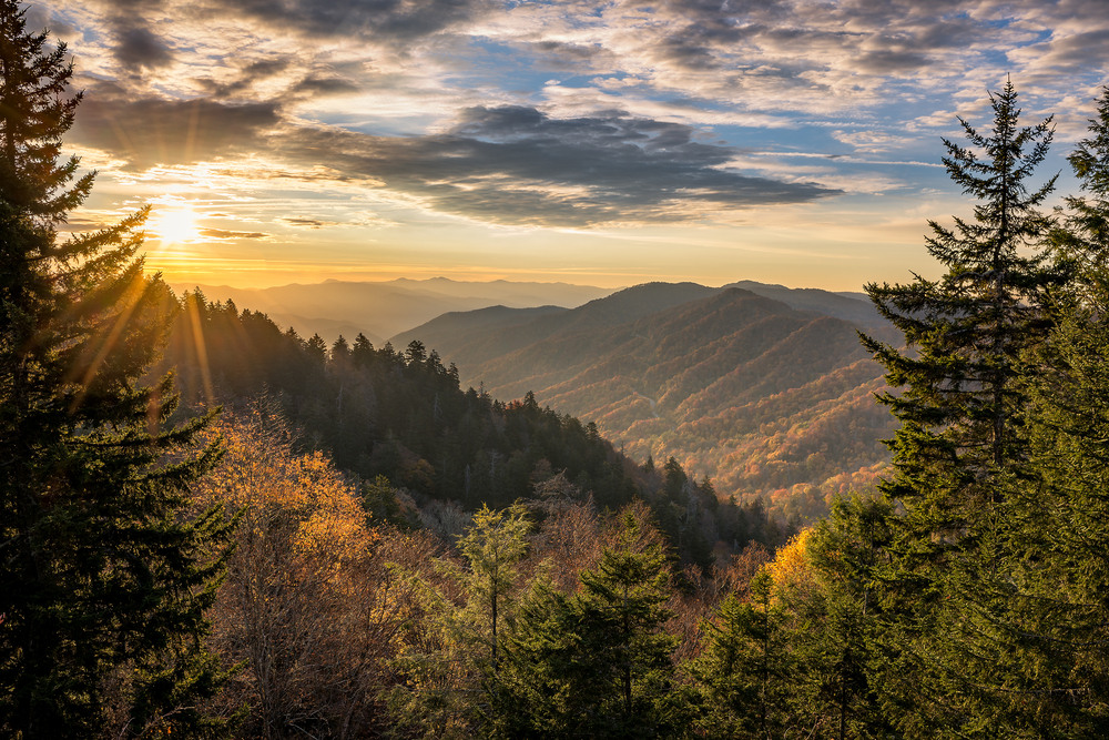 smokies sunset