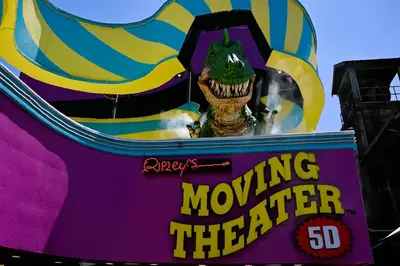 Ripley's Moving Theater 5D is one of the top movie theaters near Pigeon Forge