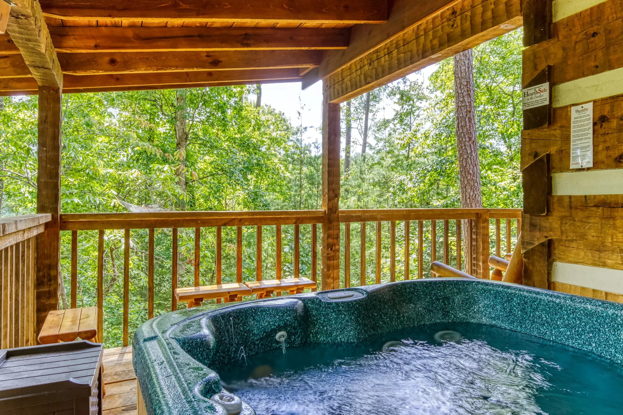 Curated visual reference: Private Cabin Rentals With Romantic Atmosphere Reference: Romantic Hideaway 1 Bedroom Cabin In Sevierville