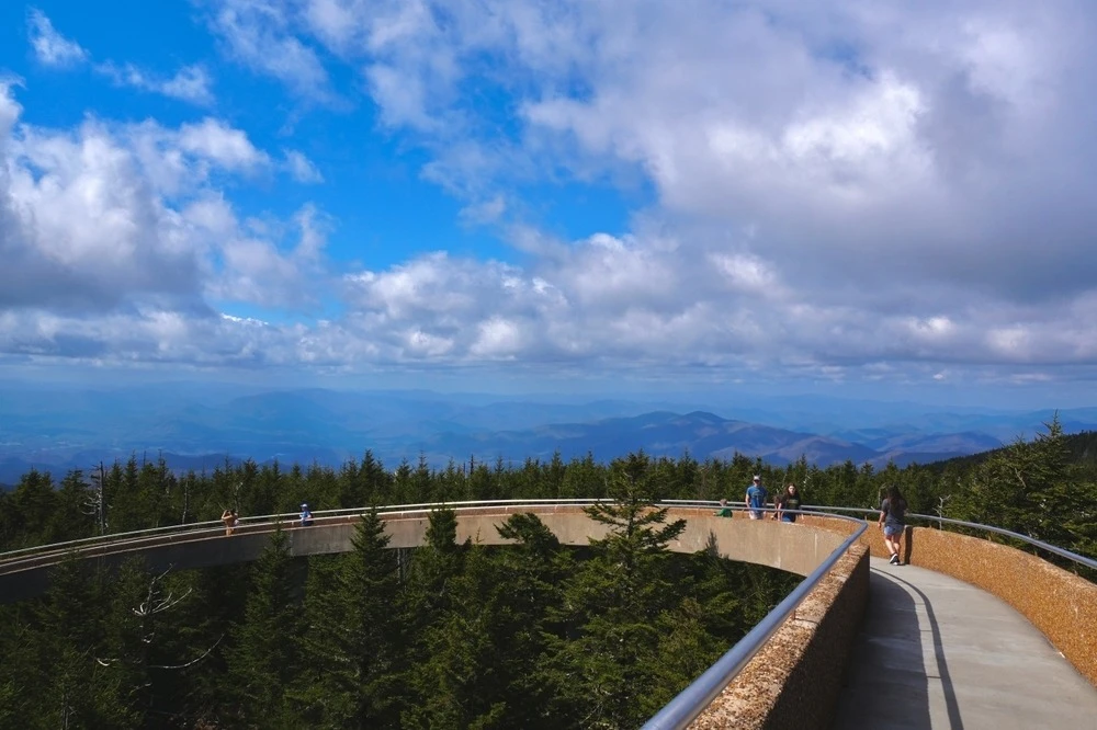 view from Kuwohi observation tower