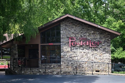 the peddler is one of the best restaurants in Gatlinburg with a view 