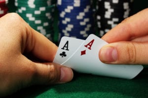 Playing_Texas_Holdem_at_one_of_our_2_bedroom_cabins_in_Gatlinburg_TN_with_game_room