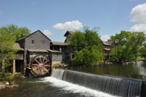 old mill in pigeon forge